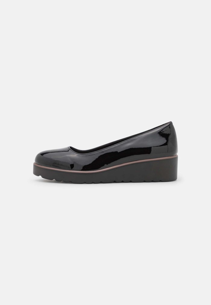 Compensées Anna Field Wedge platform Slip on Noir Femme | LHX-6233718